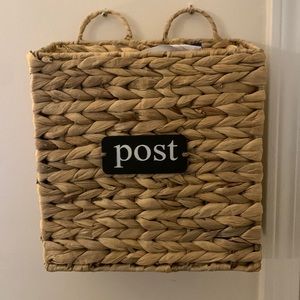 Mail Post Woven Basket